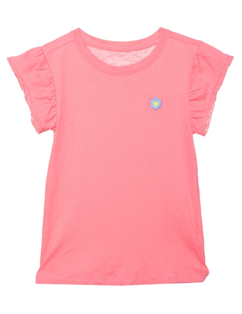 PLAYERA WEEKEND, 8, CORAL BRILLANTE LIS