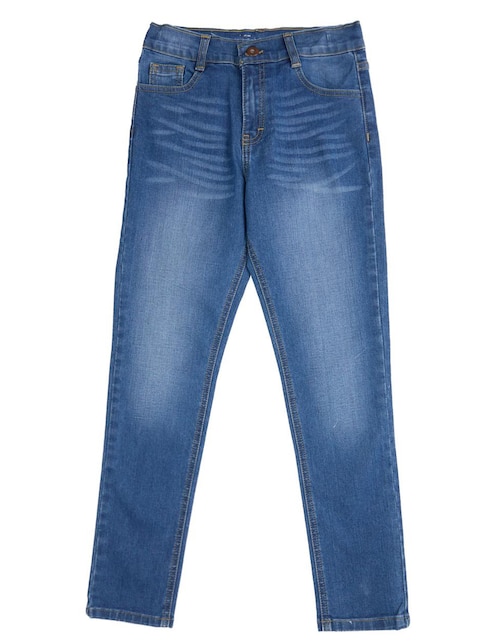 Jeans skinny Weekend deslavado para niña