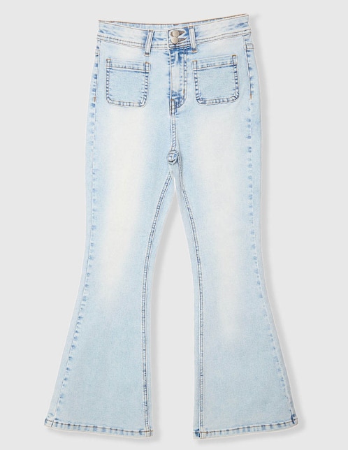 Jeans flare para niña 1