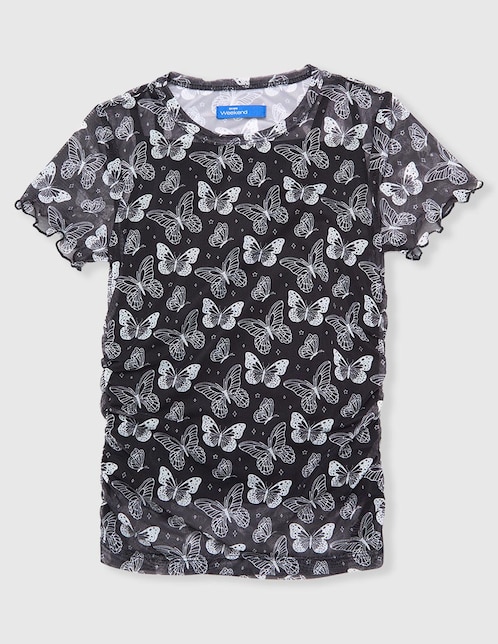Playera manga corta para niña 1