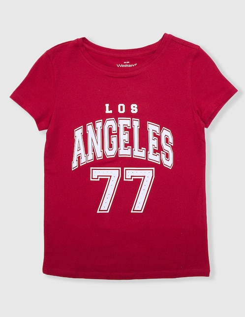 Playera manga corta para niña 1