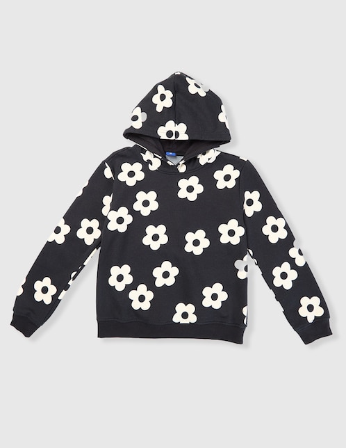 SUDADERA WKNA253007-C10 WEEK, 4, NEGRO