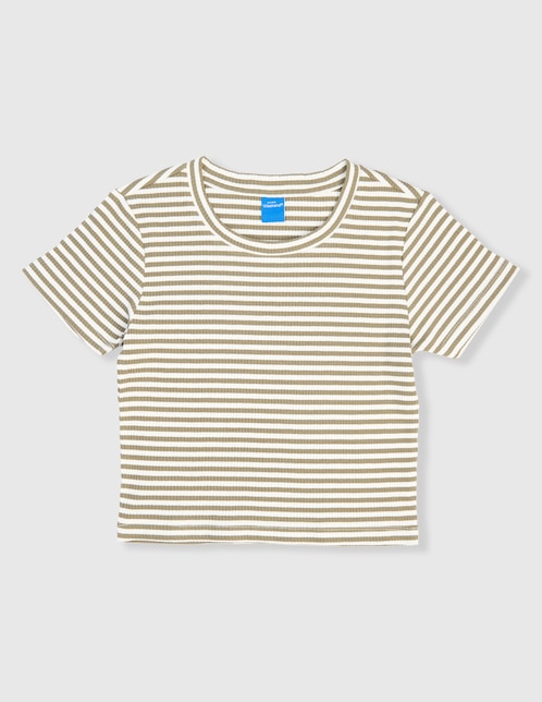 Playera Weekend manga corta para niña
