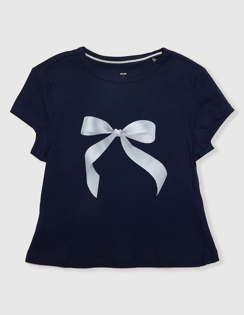 Playera Weekend manga corta para niña