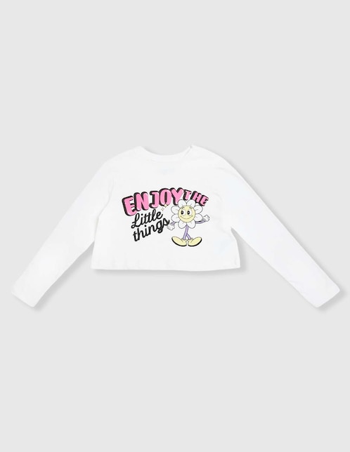 Imagen de producto Playera manga larga para niña