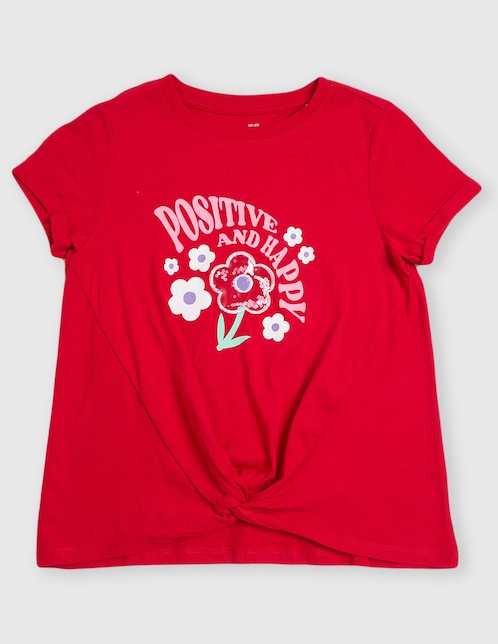 Playera manga corta para niña 1