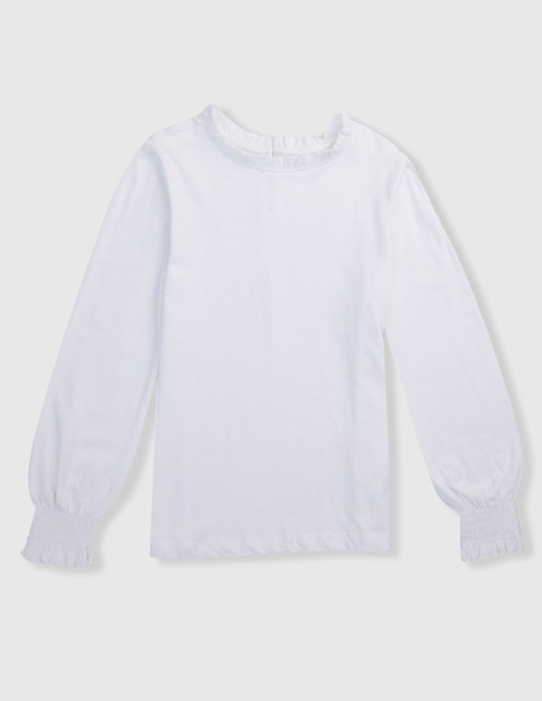 PLAYERA WEEKEND, 6, BLANCO LISO C REDON