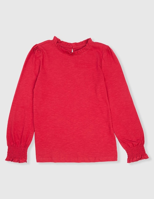 Playera manga larga para niña 1