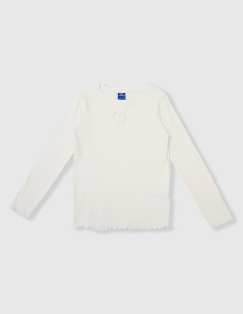 Playera manga larga para niña 1