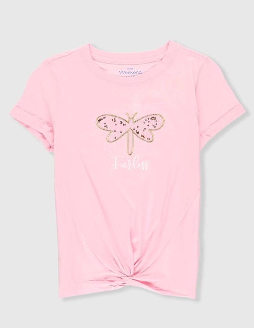 Playera manga corta para niña 1