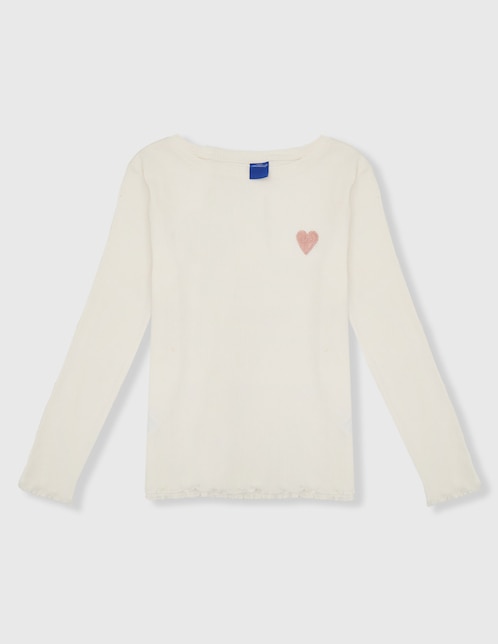 Playera manga larga para niña 1