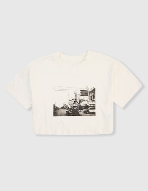Playera manga corta para niña 1