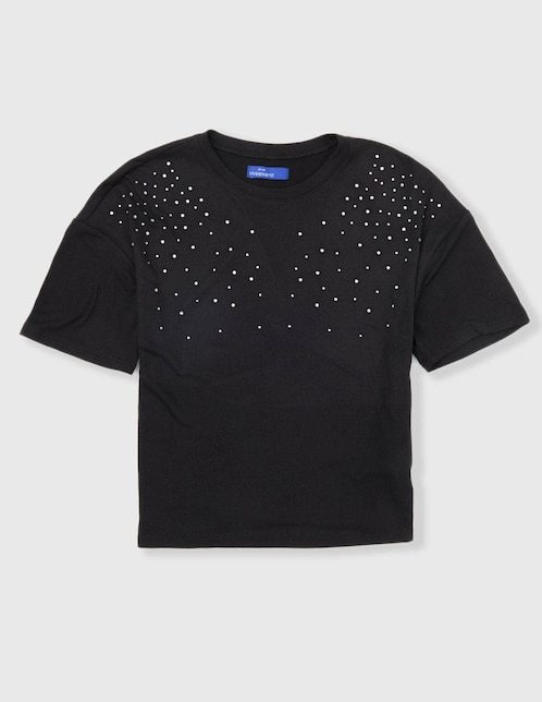 PLAYERA WEEKEND, 10, NEGRO WKTA256007-0