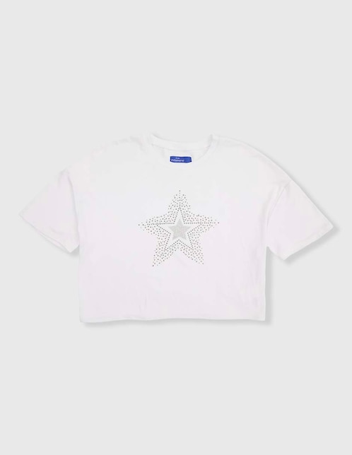 Playera manga corta para niña 1