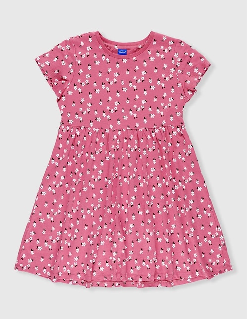 Vestido manga corta para niña 1
