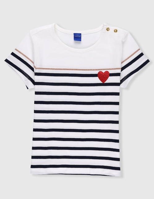 Playera manga corta para niña 1