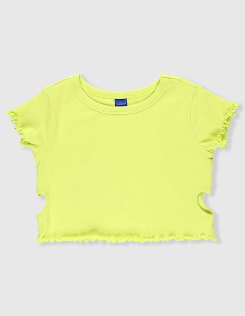 PLAYERA WEEKEND, 6, LIMA ÁCIDA LISO C R
