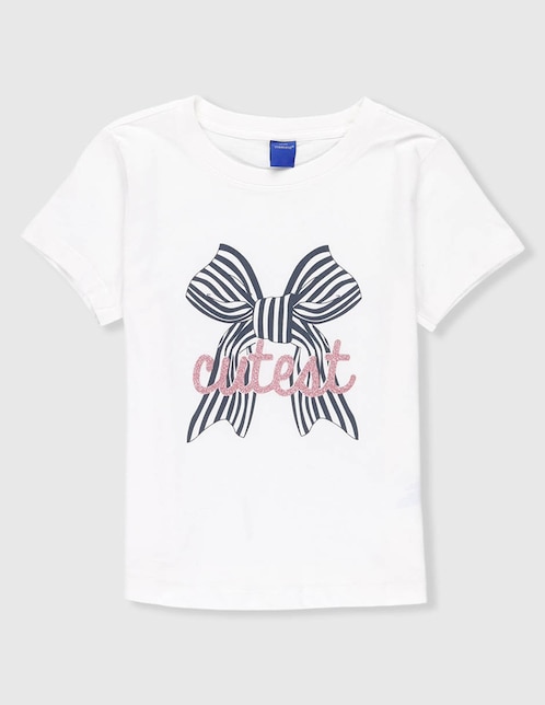 Playera manga corta para niña 1