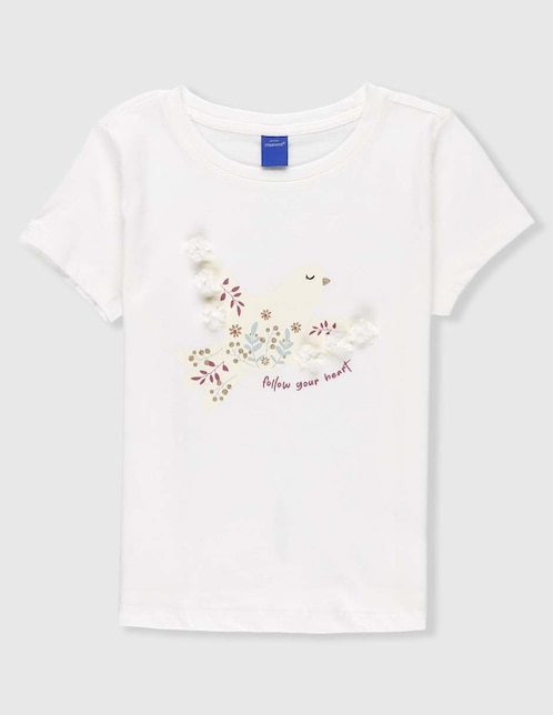 Playera manga corta para niña 1