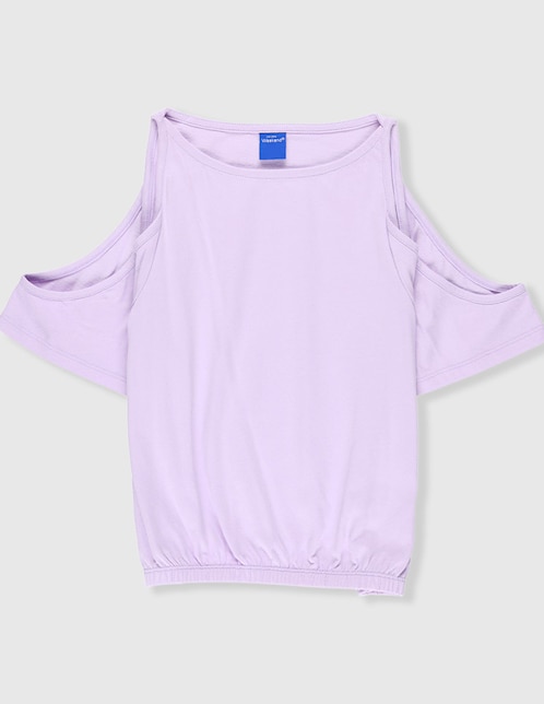 Playera Weekend manga corta para niña