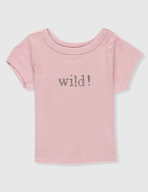 Playera manga corta para niña 1