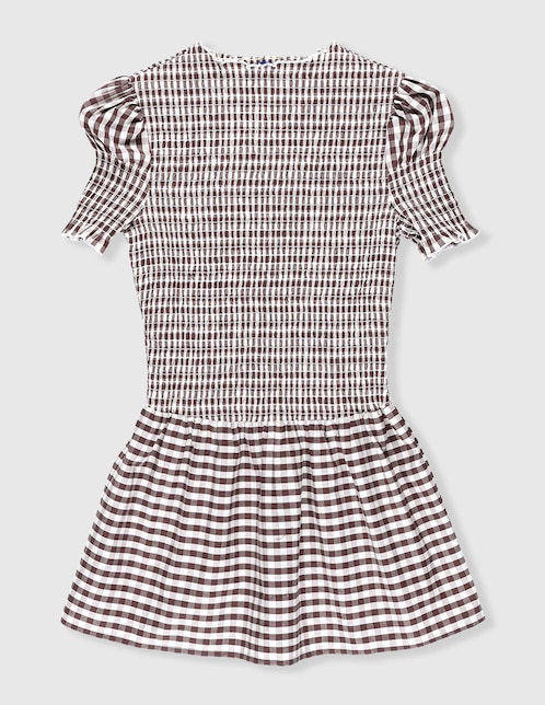 Vestido manga farol para niña 1