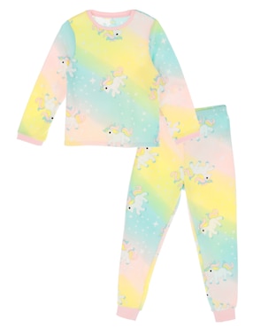 Set pantalón pijama Weekend estampada para niña
