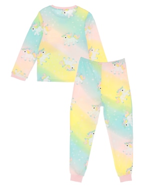 Set pantalón pijama Weekend estampada para niña