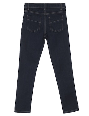 Jeans ultra skinny Weekend lavado obscuro para niña