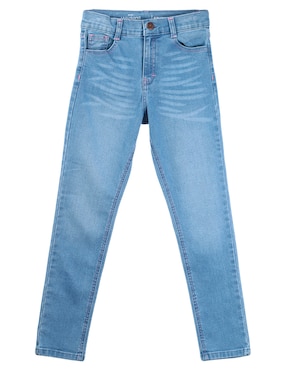 Jeans ultra skinny Weekend lavado desgastado para niña