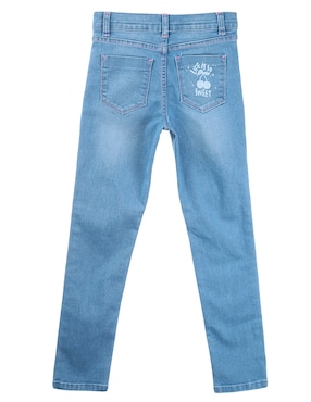 Jeans ultra skinny Weekend lavado desgastado para niña