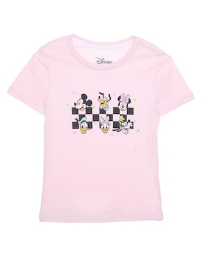 Playera Disney DTR Manga Corta Para Niña