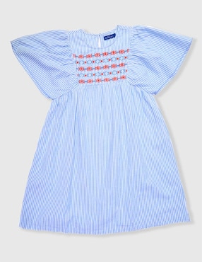 Vestido Weekend manga regular para niña