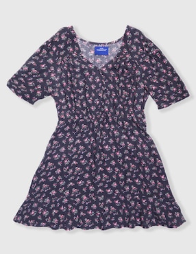 Vestido Weekend manga regular para niña