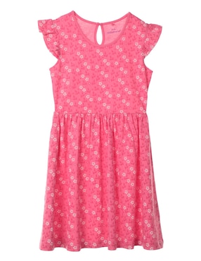 Vestido Weeken manga volantes para niña