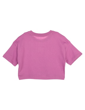 Playera Weekend manga corta para niña
