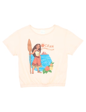 Playera Disney DTR Manga Corta Para Niña