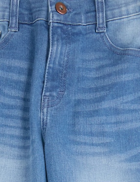 Jeans slim Weekend deslavado para niña