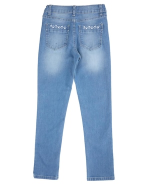 Jeans slim Weekend deslavado para niña