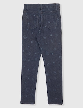 Jeans skinny Weekend lavado obscuro para niña