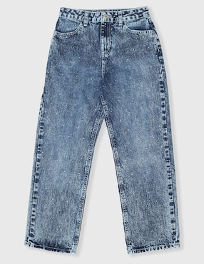 Jeans straight Weekend lavado bitono para niña