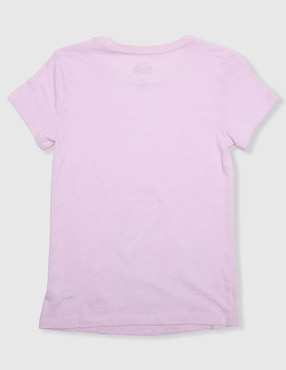 Playera Disney DTR Minnie Mouse manga corta para niña