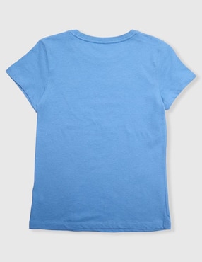 Playera Weekend manga corta para niña