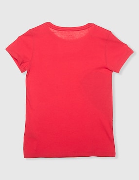Playera Weekend manga corta para niña