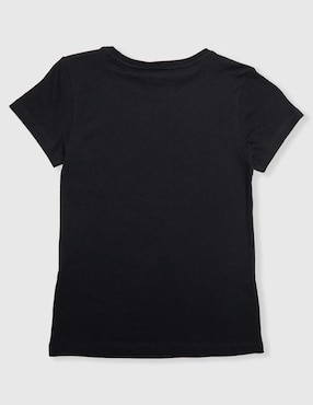 Playera Weekend manga corta para niña
