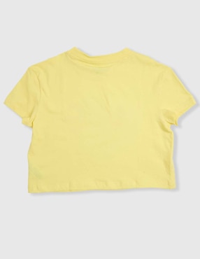 Playera Weekend manga corta para niña