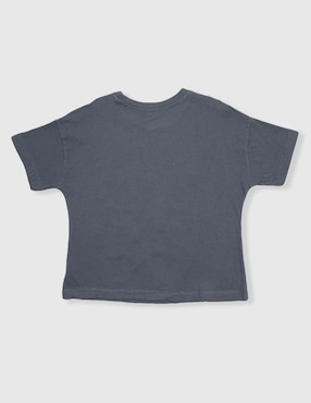 Playera Weekend manga corta para niña