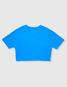 Playera Weekend manga corta para niña