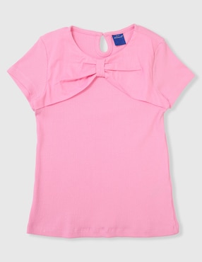 Playera Weekend manga corta para niña