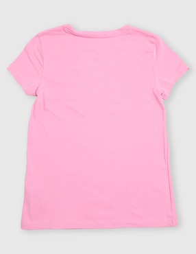 Playera Weekend manga corta para niña
